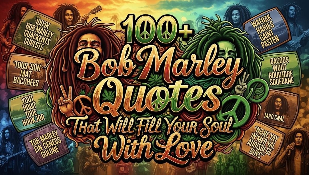 100+ Bob Marley Quotes That Will Fill Your Soul With Love