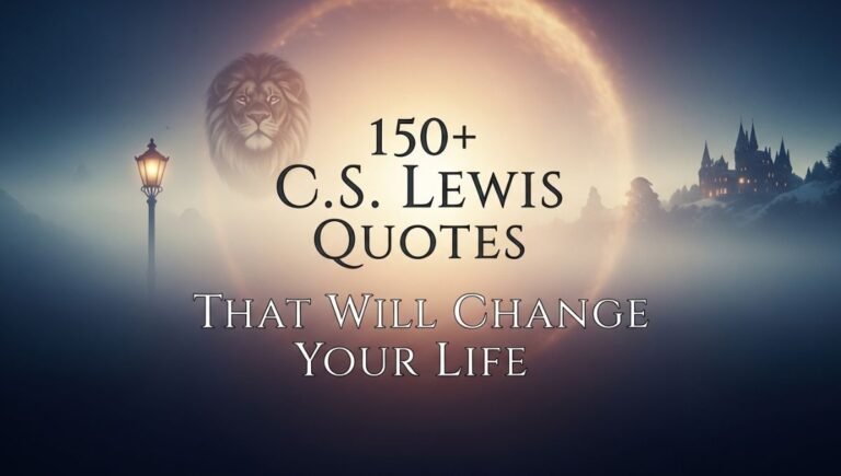 150+ C.S. Lewis Quotes That Will Change Your Life 