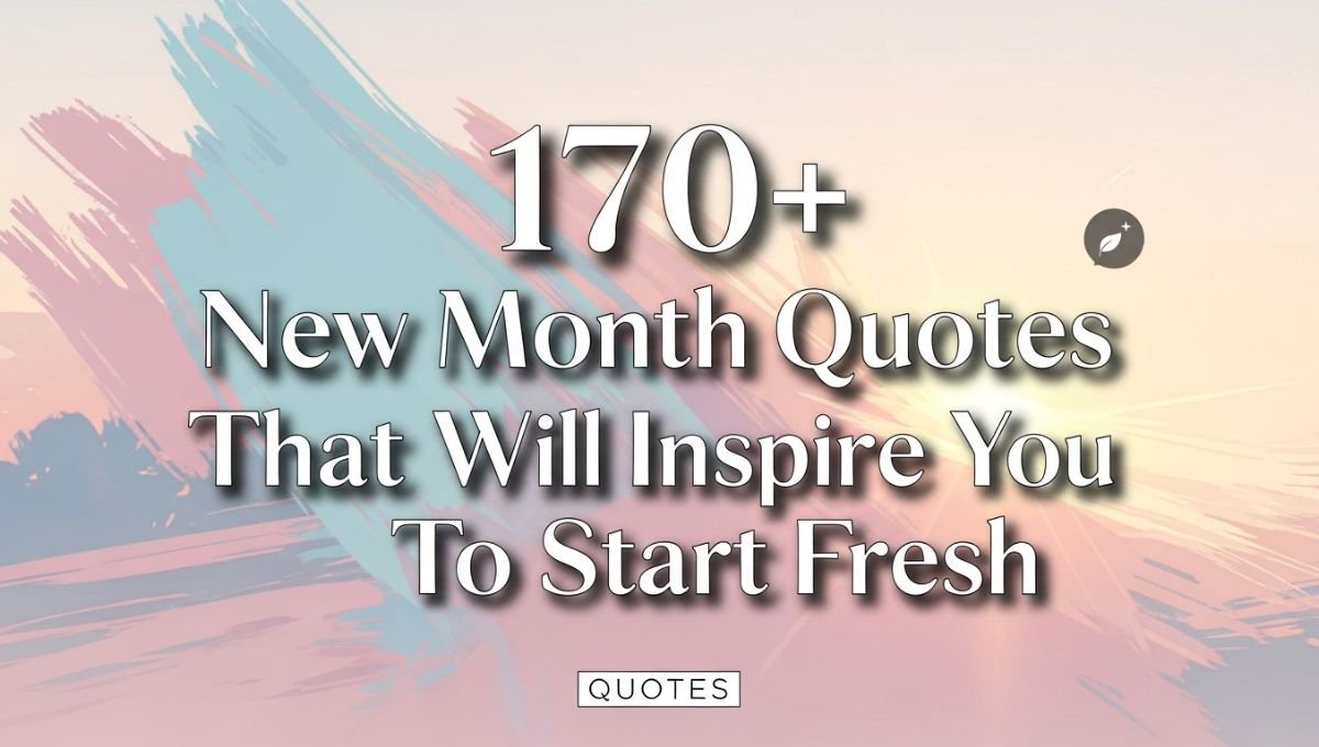 New Month Quotes