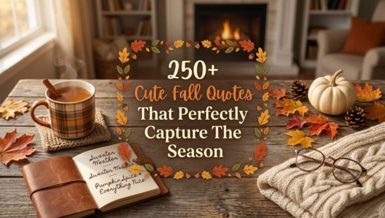Cute Fall Quotes