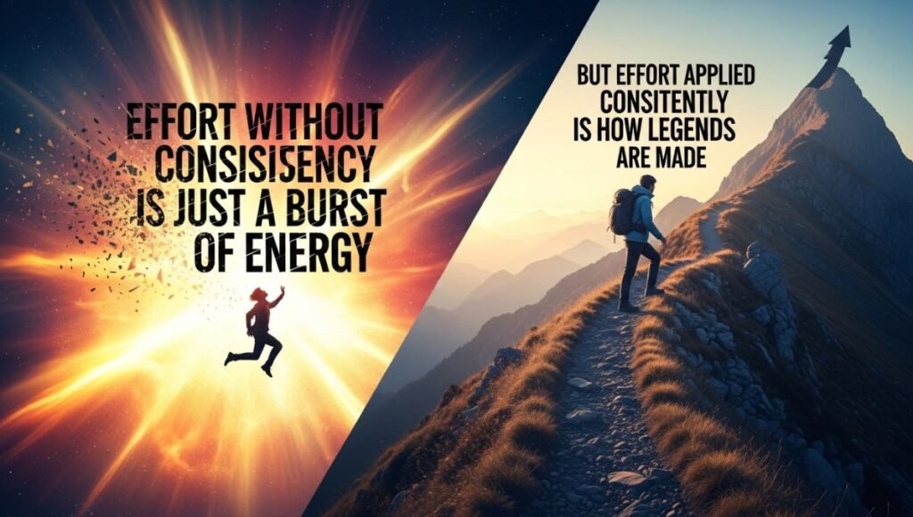 Effort And Consistency Quotes