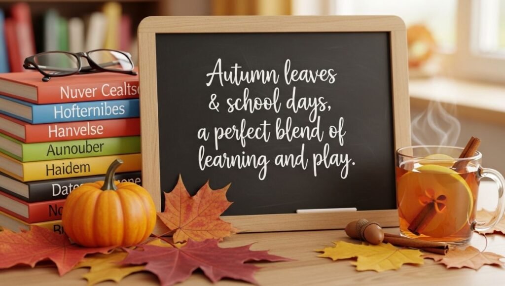 cute fall quotes for school