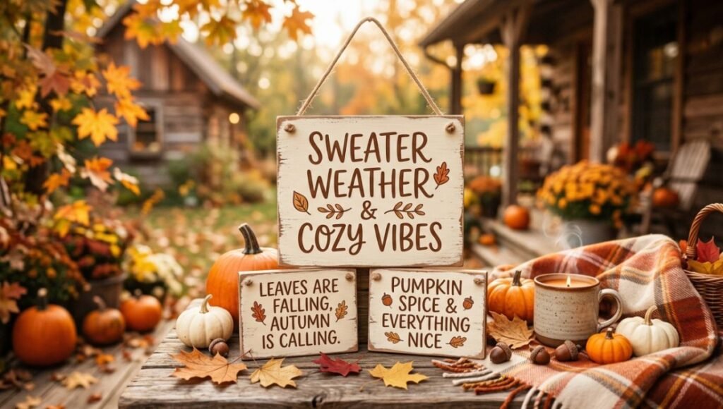 cute simple short fall quotes