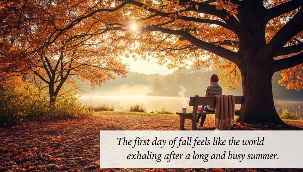 first day of fall quotes