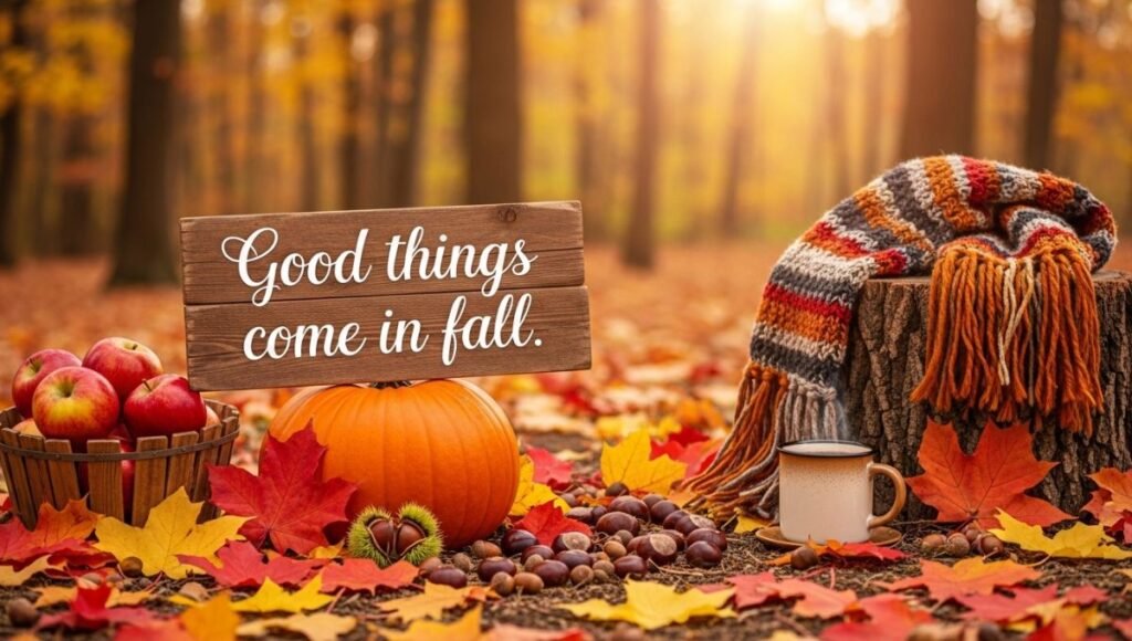 positive fall quotes short