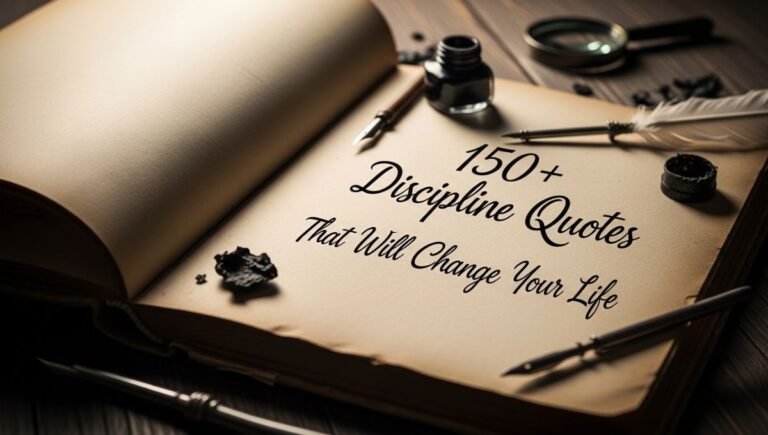 Discipline Quotes