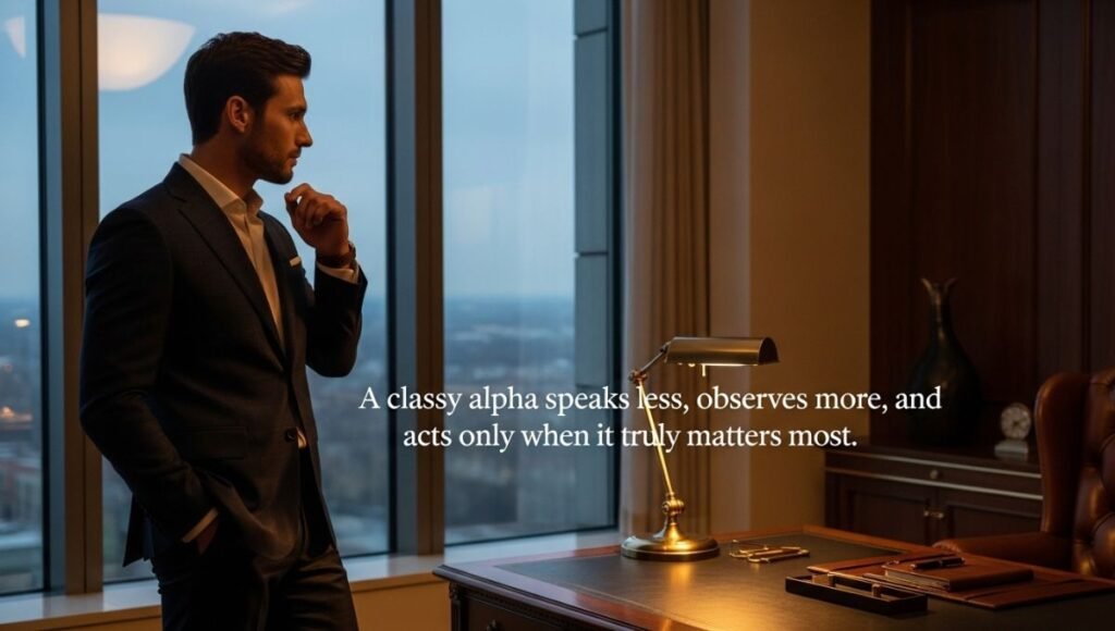 Classy Alpha Male Quotes