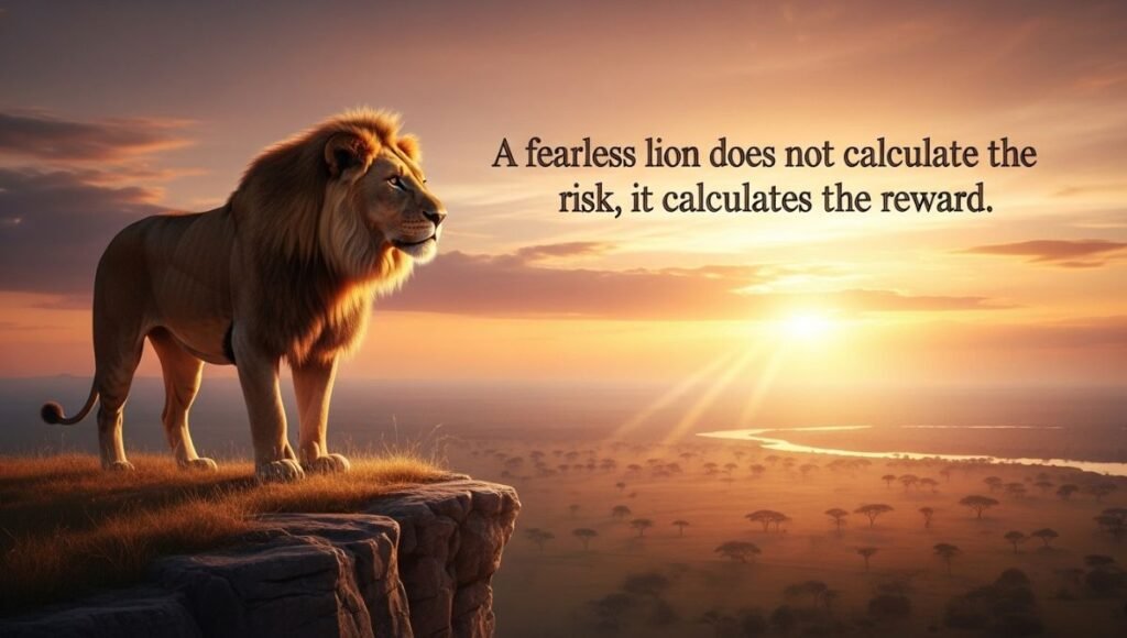 Fearless Lion Quotes