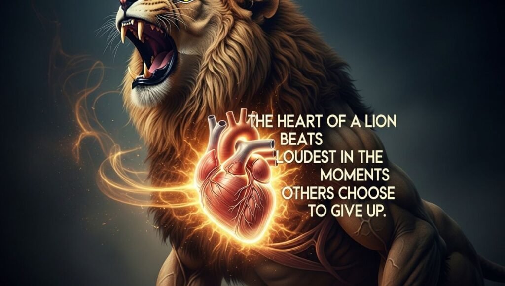 Heart Of A Lion Quotes