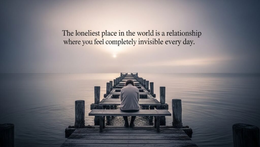 Sad Relationship Feeling Alone Quotes