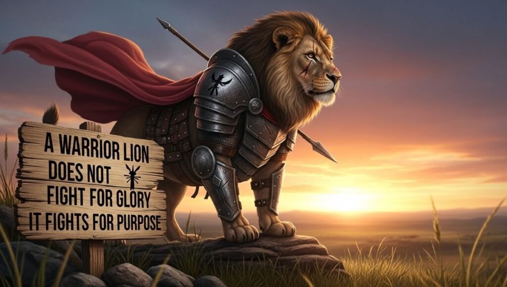 Warrior Lion Quotes