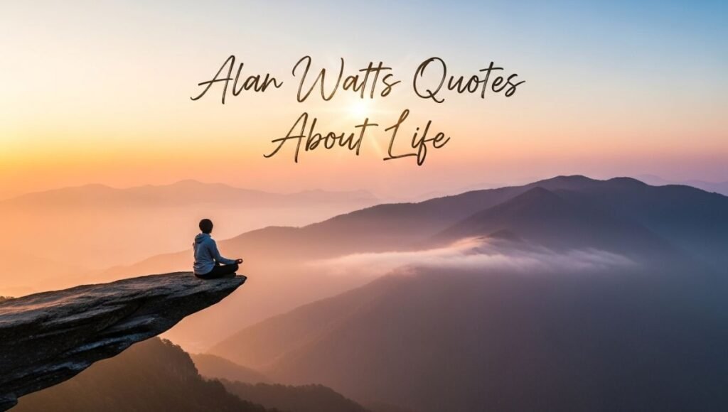 Alan Watts Quotes About Life