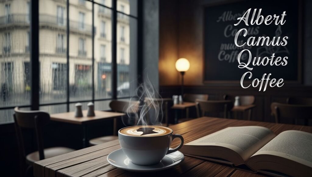 Albert Camus Quotes Coffee