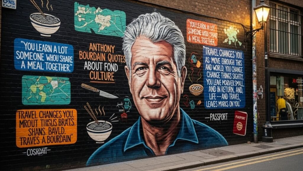 Anthony Bourdain Quotes About Food And Culture