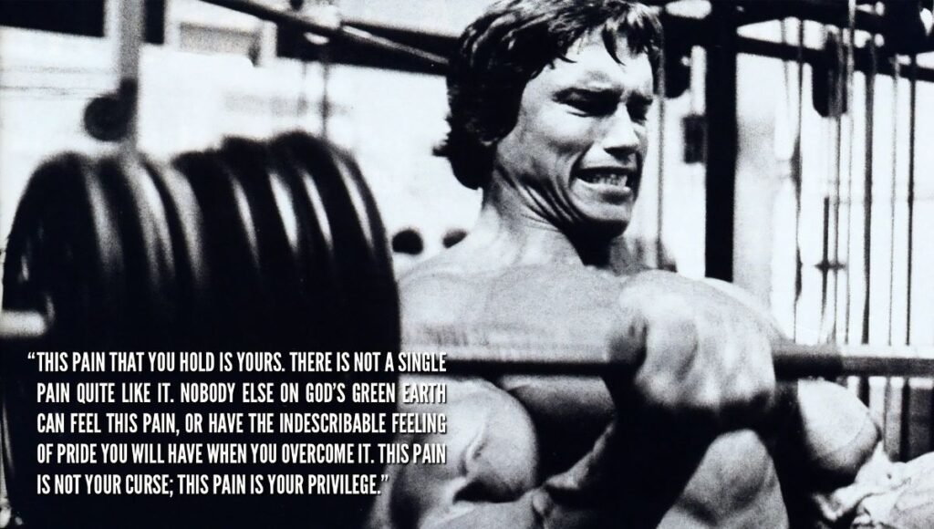 Arnold Schwarzenegger Quotes Gym