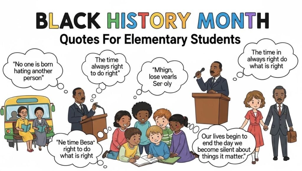 Black History Month Quotes For Elementary Students