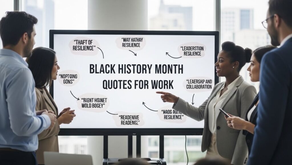 Black History Month Quotes For Work