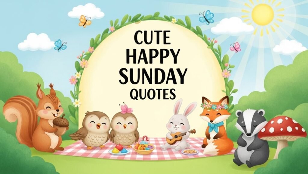 Cute Happy Sunday Quotes