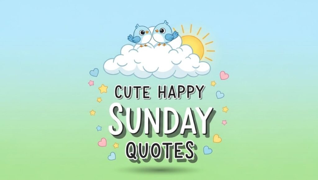 Cute Happy Sunday Quotes