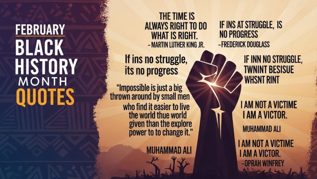 February Black History Month Quotes