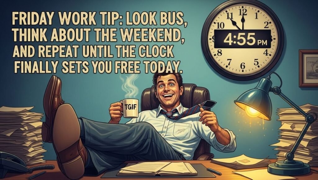 Friday Quotes For Work Funny