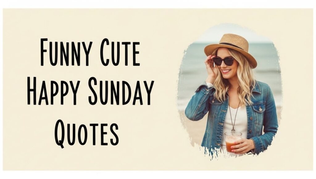 Funny Cute Happy Sunday Quotes
