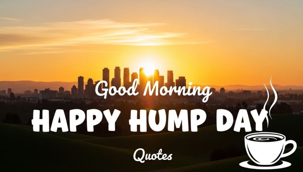 Good Morning Happy Hump Day Quotes