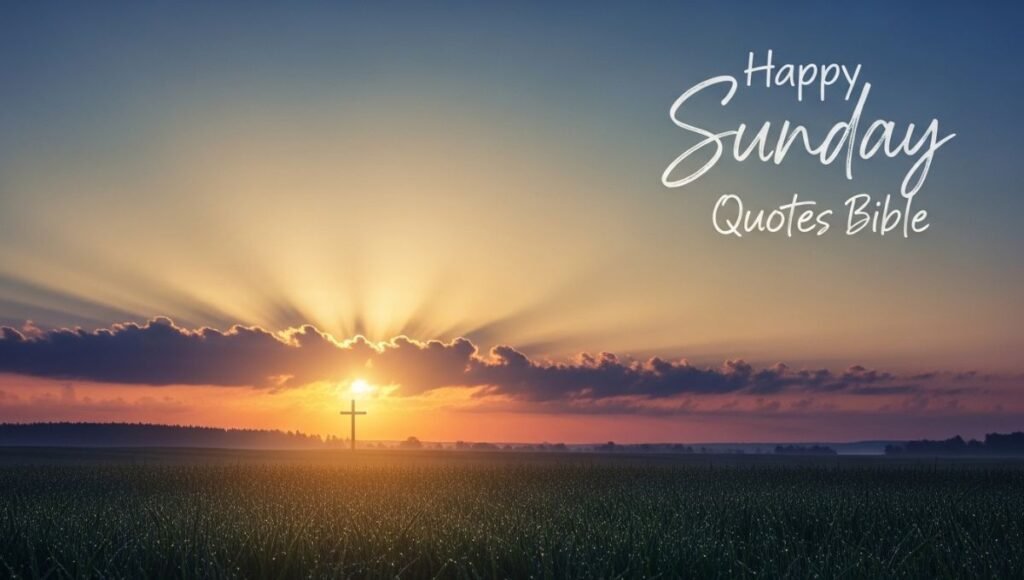 Happy Sunday Quotes Bible