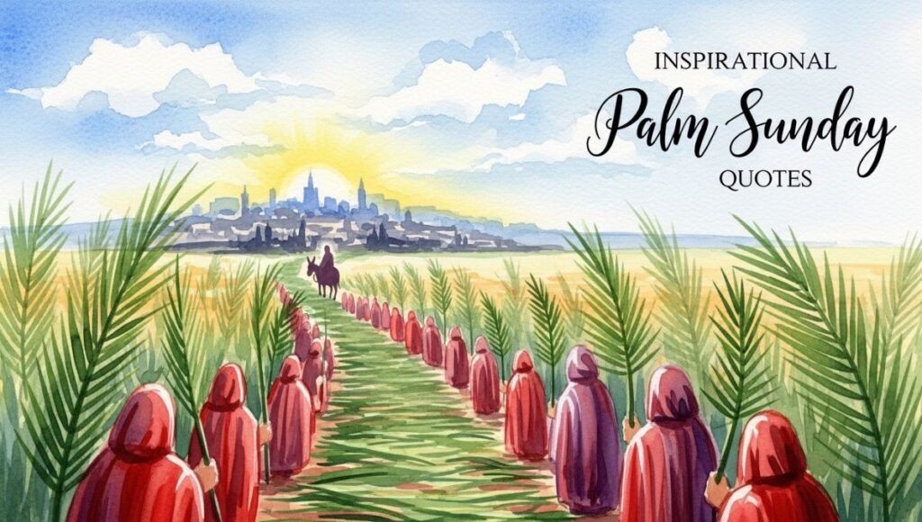 Inspirational Palm Sunday Quotes