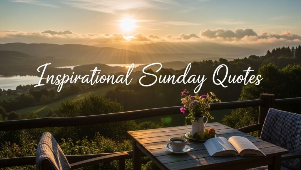 Inspirational Sunday Quotes