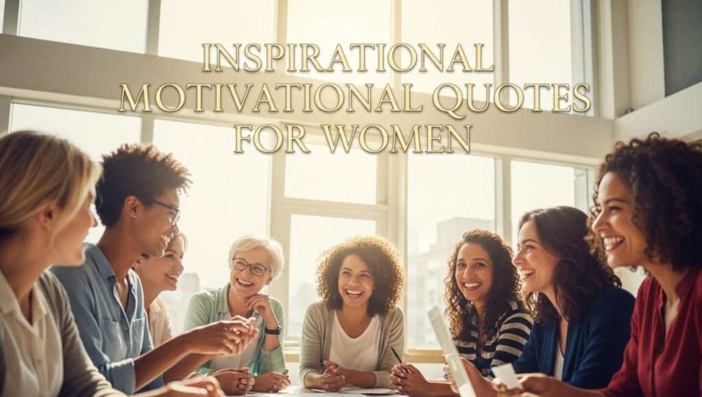 Inspirational motivational quotes for women 