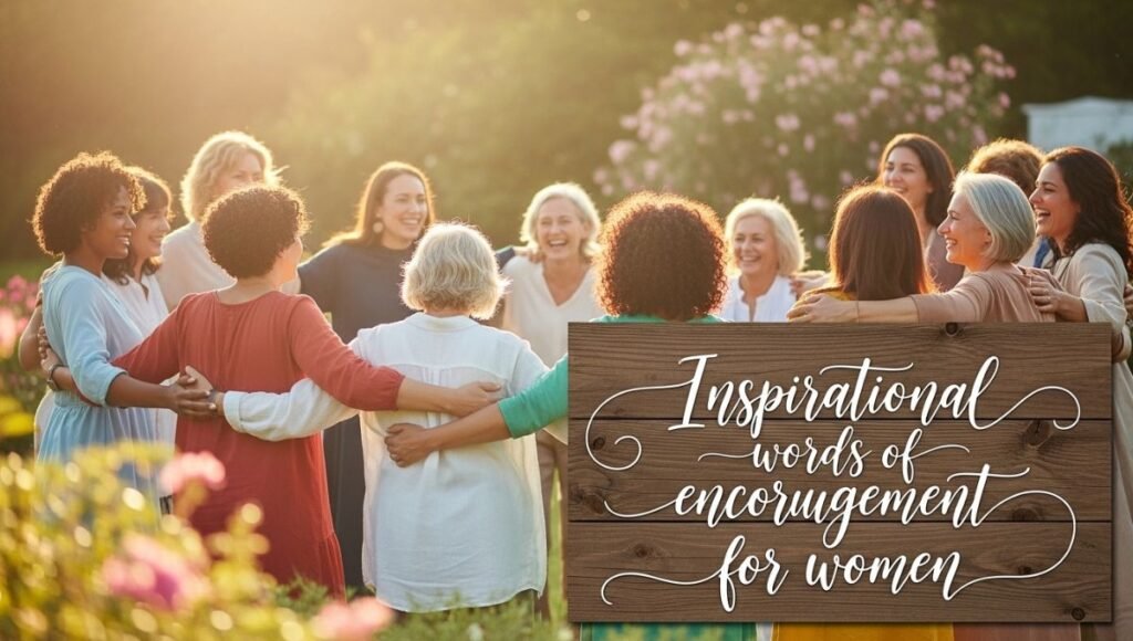 Inspirational words of encouragement for women