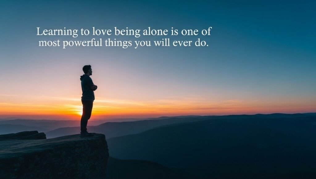 Love Being Alone Quotes