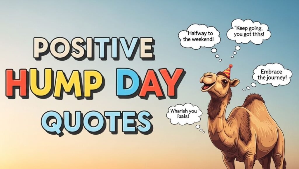 Positive Hump Day Quotes