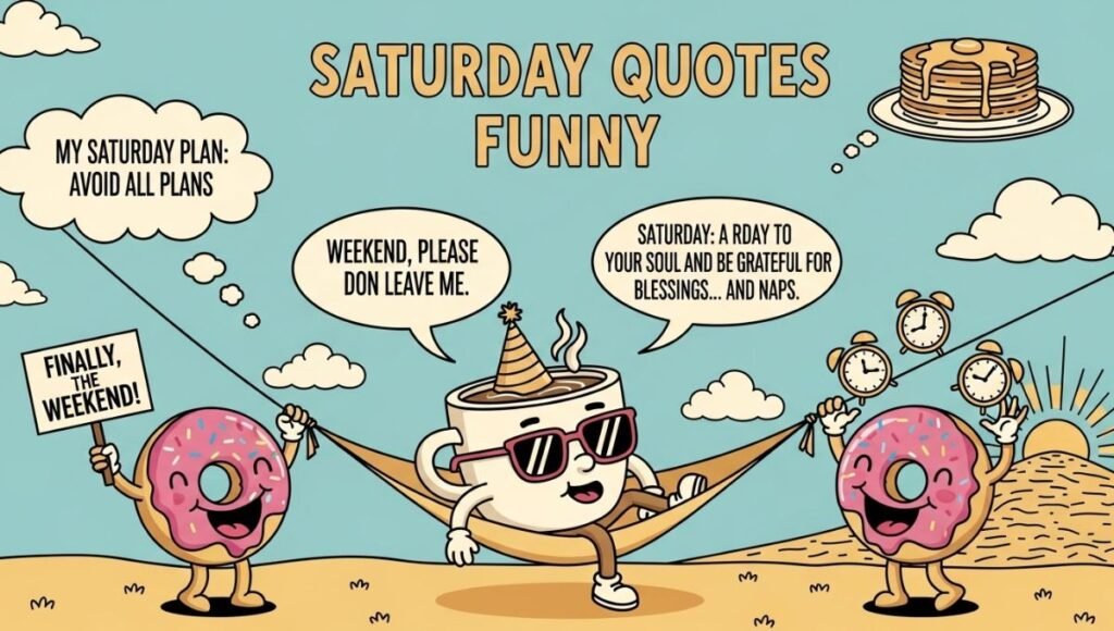 Saturday Quotes Funny