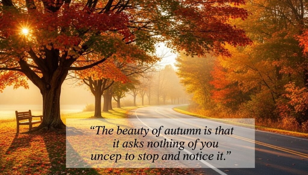 The Beauty Of Autumn Quotes