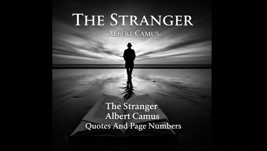 The Stranger Albert Camus Quotes And Page Numbers