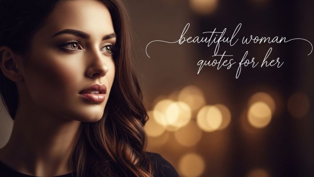 beautiful woman quotes for her