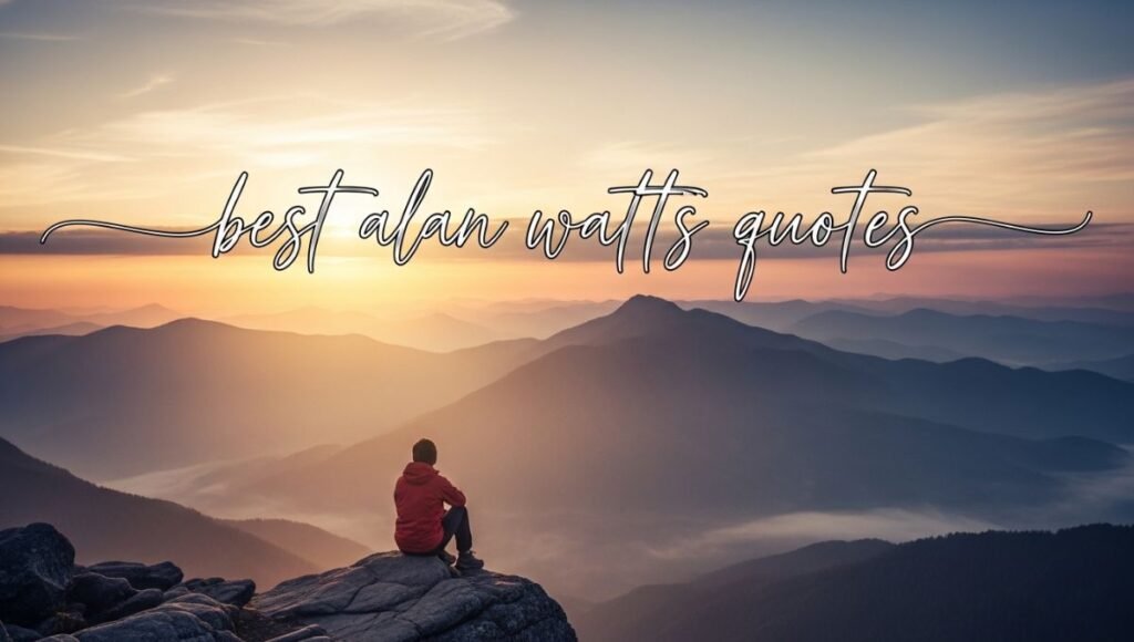 best alan watts quotes