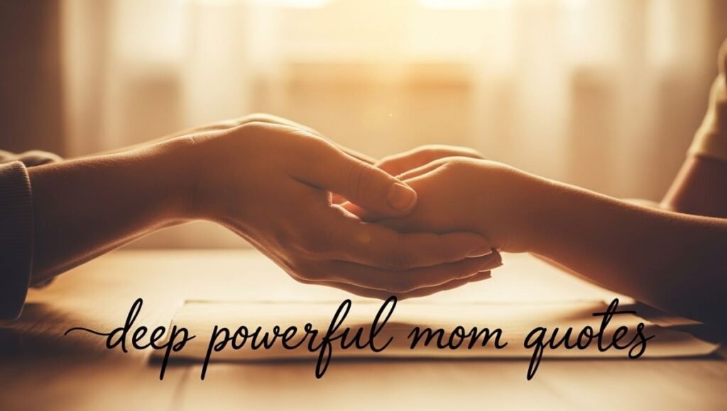 deep powerful mom quotes 