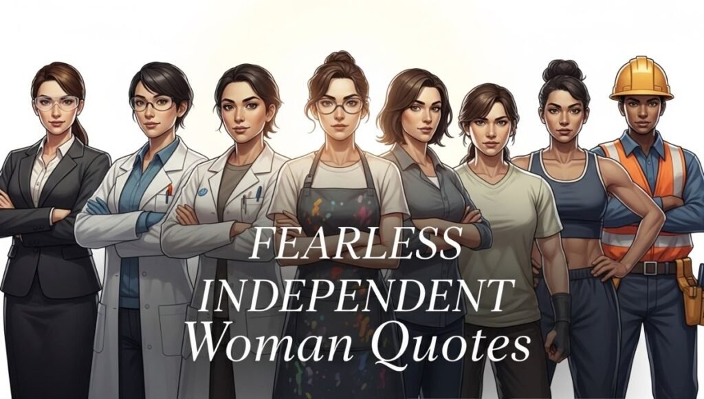 fearless independent woman quotes
