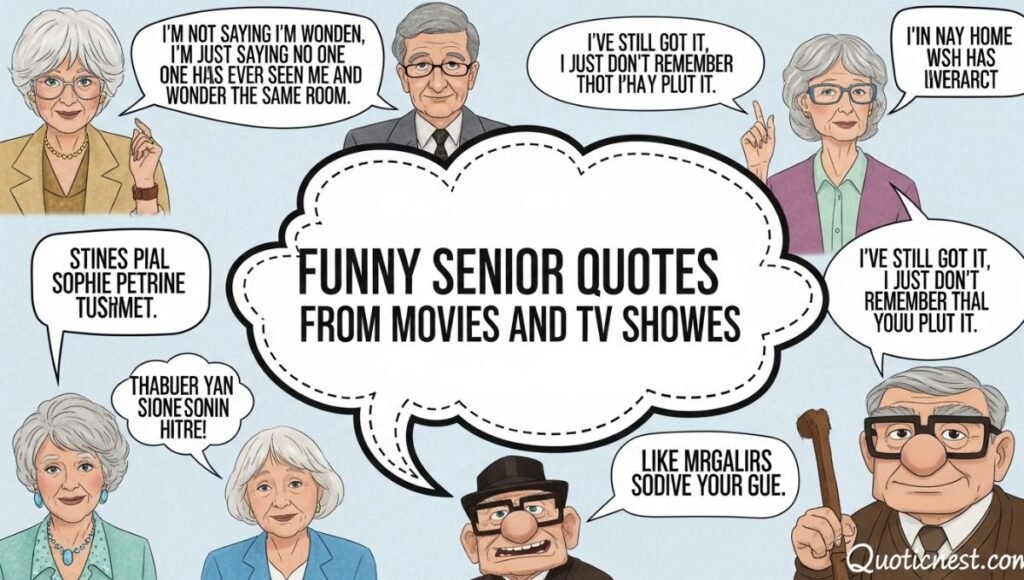 funny senior quotes from movies and tv shows