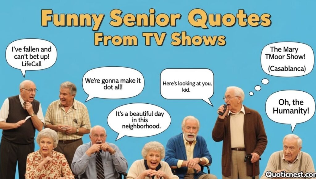 funny senior quotes from tv shows