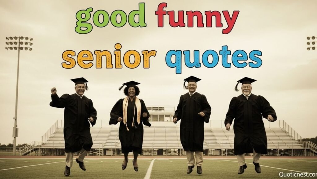 good funny senior quotes