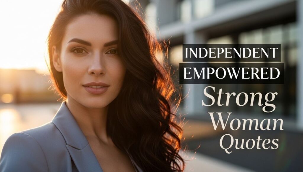 independent empowered strong woman quotes