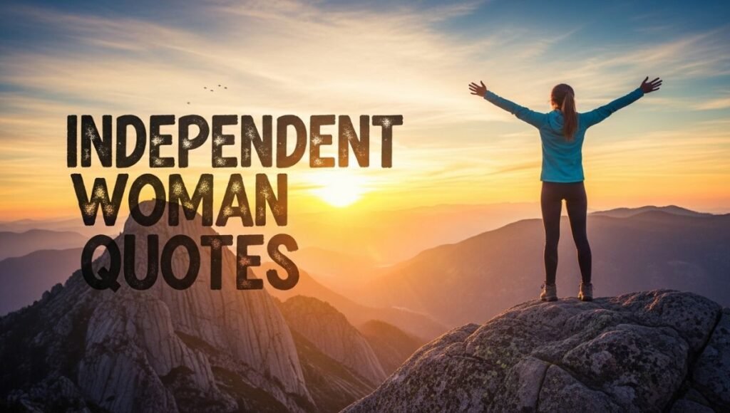 independent woman quotes