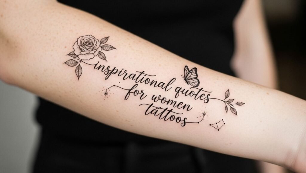 inspirational quotes for women tattoos 