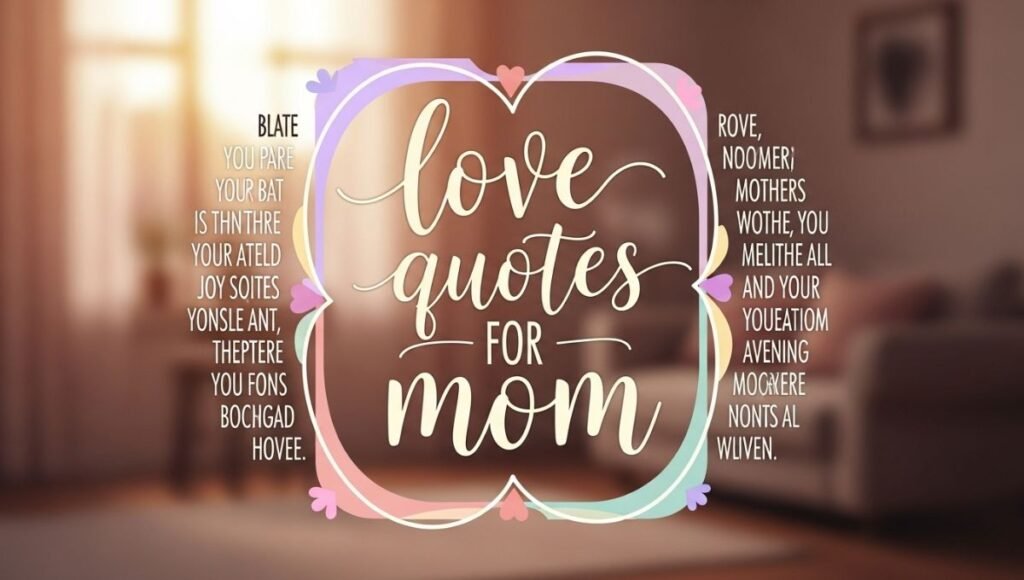 love quotes for mom 