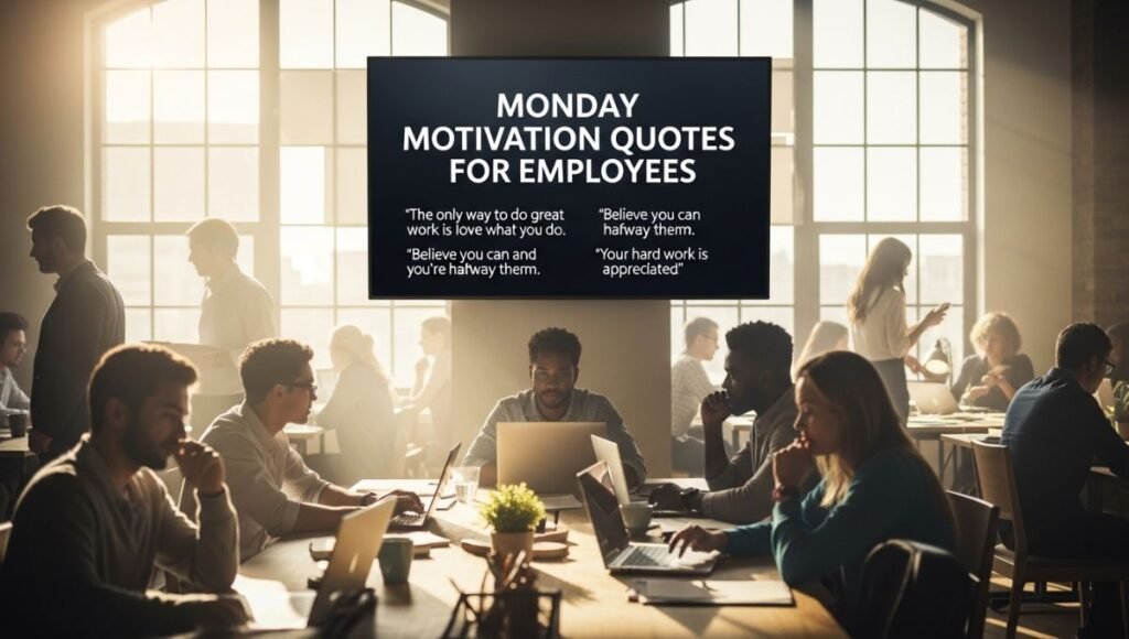 monday motivation quotes for employees