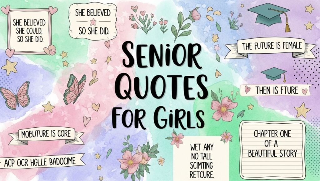 senior quotes for girls